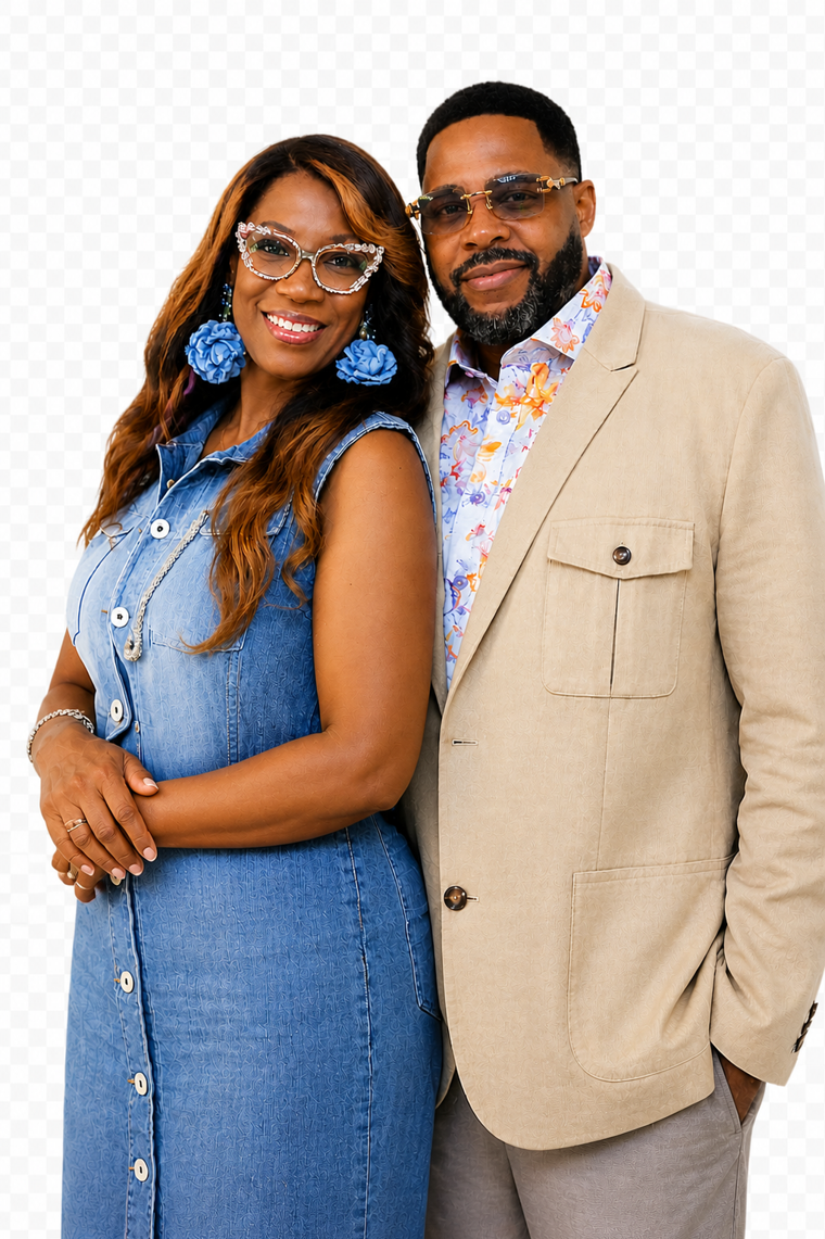 Pastor James Sam and Lady LaShawn Sam, leaders of J. Sam Ministries